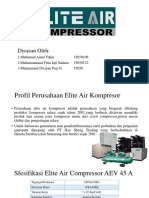 Elite Air Compressor Type EA 45 AP