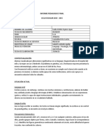 Informe Pedagogico Final