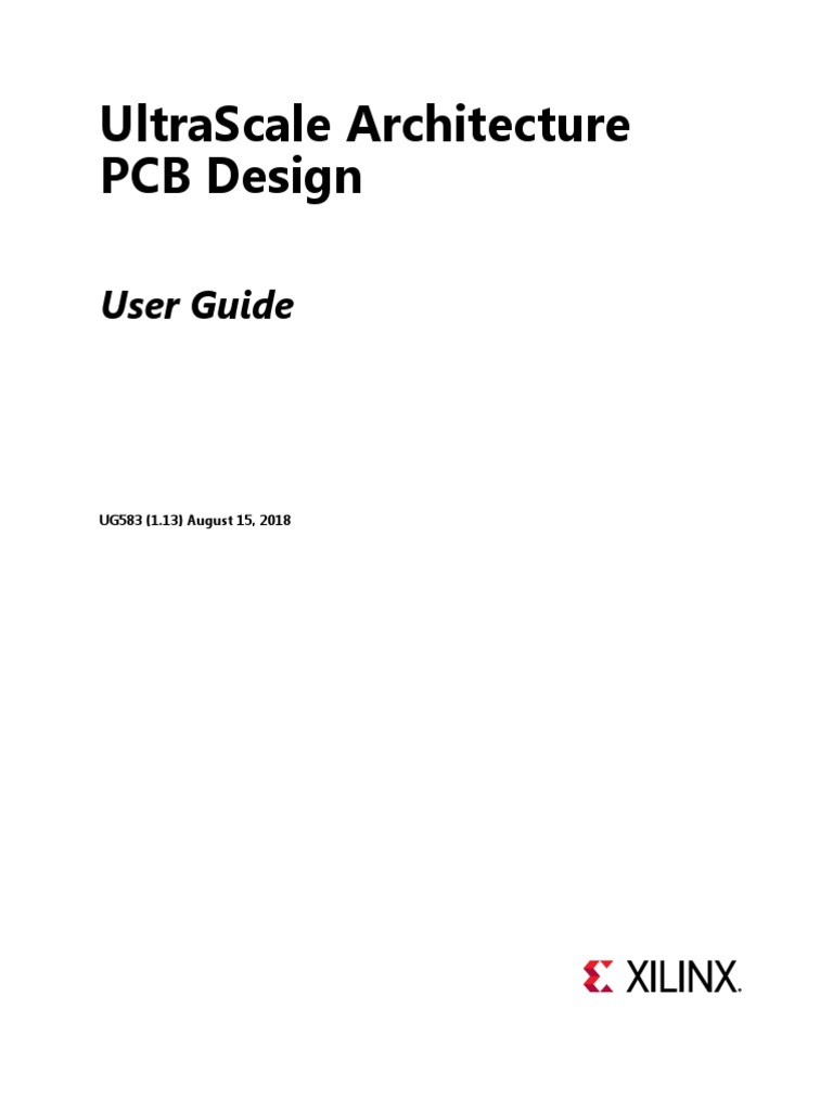 Ug583 Ultrascale PCB Design | PDF | Secure Digital | Network Topology