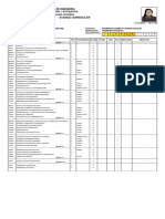 Avance Curricular: Universidad Nacional de Ingenieria