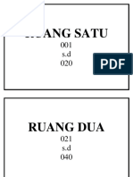 Kode Ruang