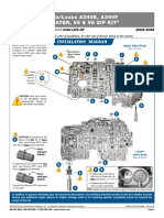 Toyota/Lexus A340E, A340F 00-Later, V6 & V8 Zip Kit: Installation Diagram