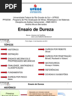 Seminário - Ensaio de Dureza