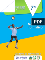 Cuaderno de Actividades 8 Voleibol Formativo PDF