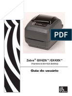 Manual Zebra GX 420T PDF