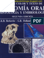 Atlas en Color y Texto de Anatomía Oral Histologia y Embriologica - Berkovitz PDF
