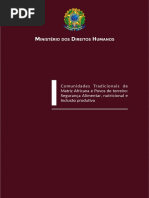 Comunidades Tradicionais de Matriz Africana e Povos de Terreiro Seguranca Alimentar Nutricional e Inclusao Produtiva 2018