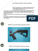 ATF Bump Stock Destruction Instructions For Bump Fire Stocks With Devices Destruction Diagrams