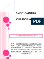 Adaptaciones Curriculares