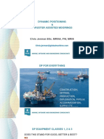 Dynamic Positioning & Thruster Assisted Moorings: Chris Jenman Bsc. Mrina, Fni, Mrin