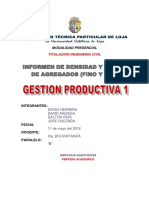 Informe Absorción y Densidad