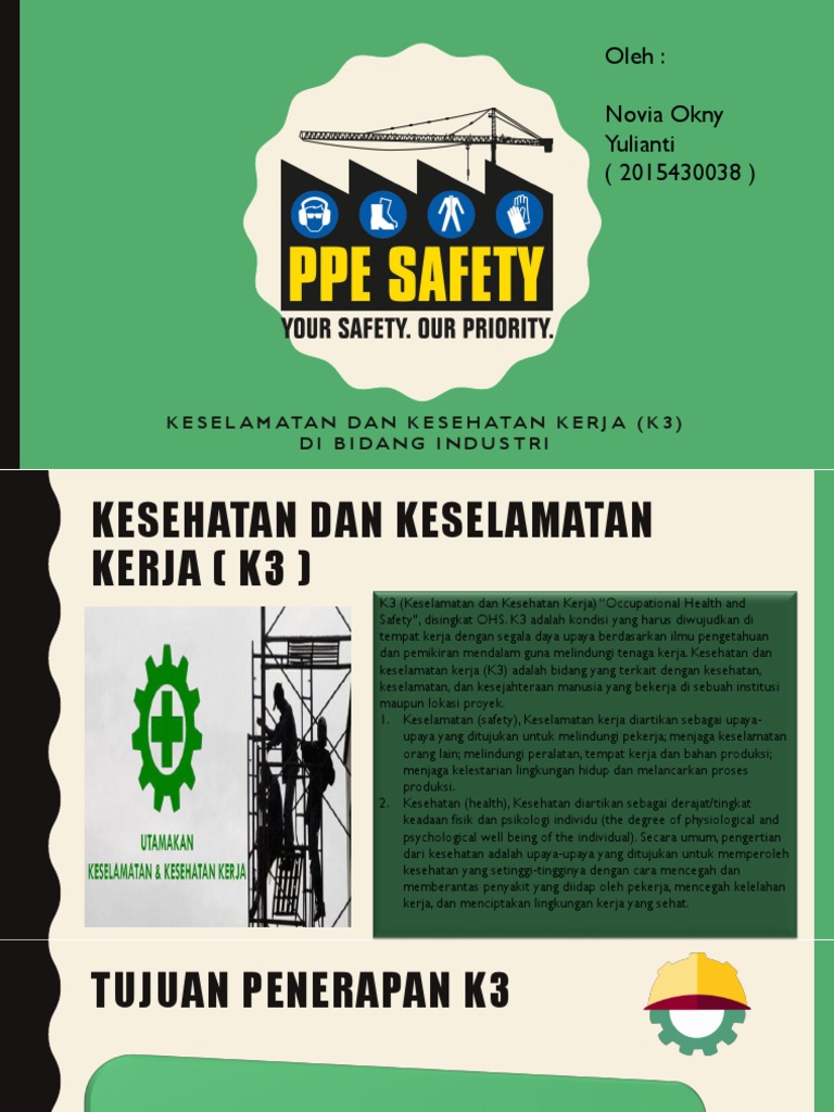 Poster Kesehatan Dan Keselamatan Kerja