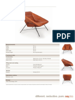 Brazil Armchair Dimensions and Specs