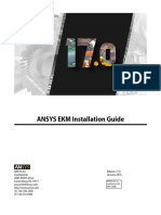 ANSYS EKM Installation Guide PDF