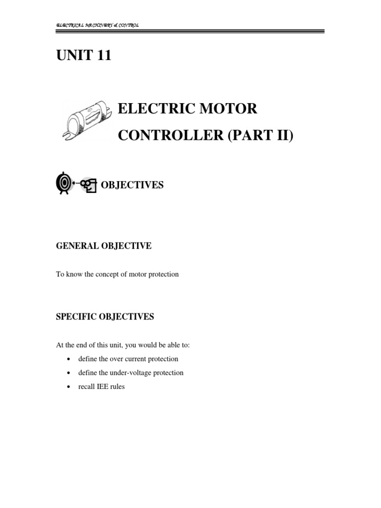 BBV30203 Mesin Elektrik BAB 4 AC Machine PDF Relay Fuse (Electrical)