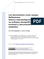 MUZZOPAPPA y VILLALTA  (2011). Los documentos como campo..pdf
