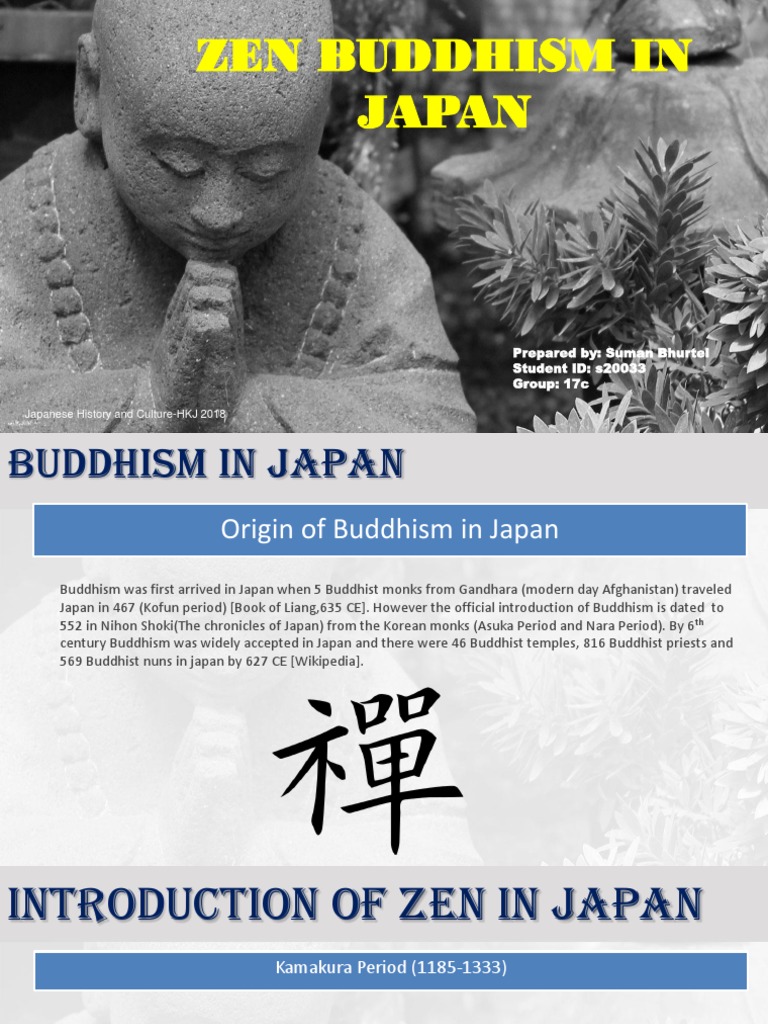 Zen Buddhism's Journey in Japan | PDF | Zen | Schools Of Buddhism