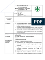 7.1.3.7 Sop Koordinasi Dan Komunikasi Pendaftaran Dengan Unit Terkait