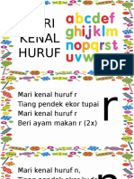 Lagu Huruf