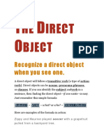 The Direct Object.docx