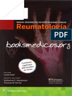 Manual Washington de Especialidades Clínicas. Reumatología