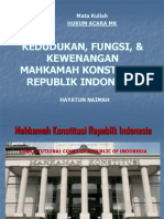 Kedudukan & Kewenangan Mkri - $agung