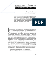 Notas Marginales Sobre La Generacion