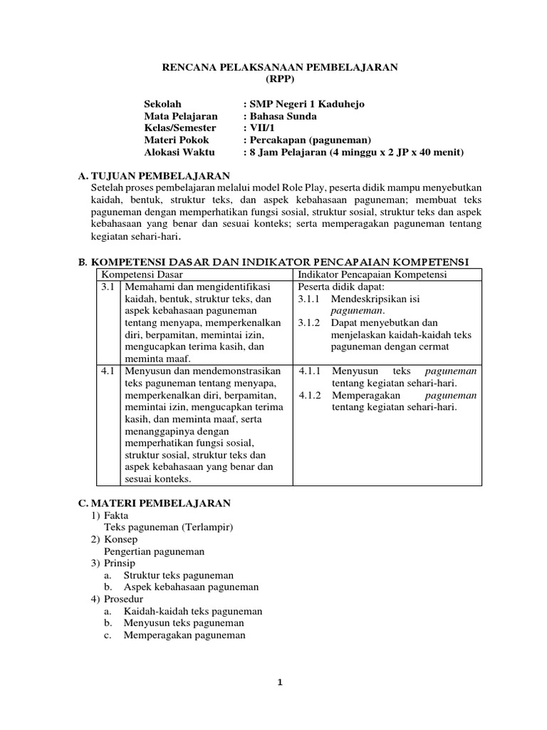 Struktur Surat Pribadi Bahasa Sunda Berbagi Struktur