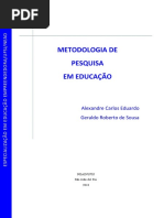 Apostila Metodologia Cientifica Educação Ee Nead 2018
