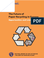 The Future of Paper Recycling in Europe