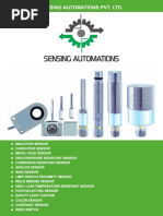 Sensing Automations Catalog