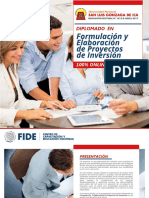 507 Formulacion y Elaboracion de Proyectos de Inversion FIDE