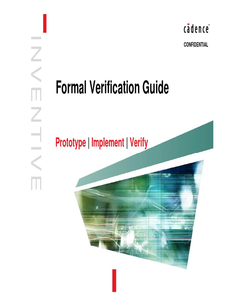 Cadence Formal Verification Guide | PDF | Formal Verification | Program ...