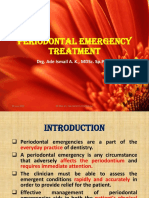 Periodontal Emergency Treatment Show