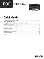 Epson 545 Printer