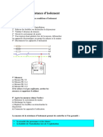 Controle Isolement