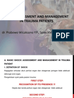 Shock Assessment and Management in Trauma Patients: Dr. Prabowo Wicaksono Y.P., Span KMN., M. Biomed