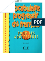 Vocabulaire - Progressif - Du - Francais - Pour Ado