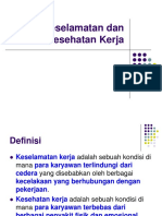 Handout 12 Keselamatan Dan Kesehatan Kerja