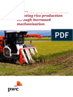Boosting Rice Production Through Increased Mechanisation