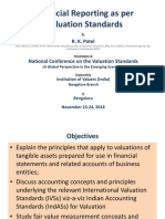 Valuation Standarads for Financial Reporting