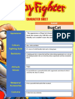 Bugcat Character Sheet