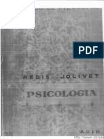 Régis Jolivet - Tratado de Filosofia - Tomo II - Psicologia PDF