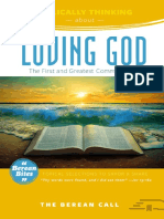 Loving God Book