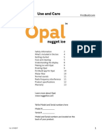 Opal Ice Machine Manual