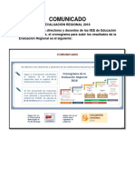 Comunicado Evaluación Regional