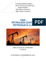 Parcial - Caso Petrolera Zuata