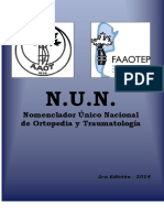 Nomenclador Unico Nacional 3° Edicion 2014