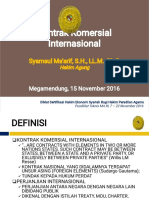 11a. Kontrak Komersial Internasional