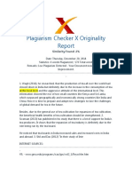 Plagiarism Checker X Originality: Similarity Found: 2%